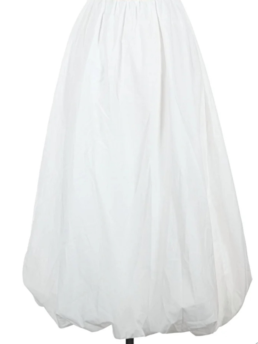 NOT FOR SALE 
 Lucky Brand White Balloon maxi  Skirt